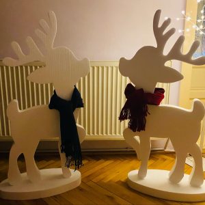 Set 2 Rudolf – Figurine Ren