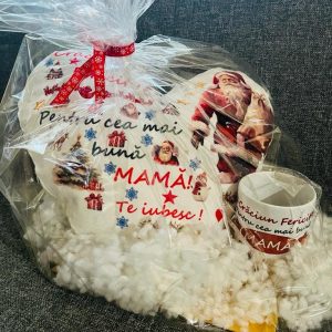 Set Cadou Pentru MAMA – Cadou de Crăciun Personalizat.