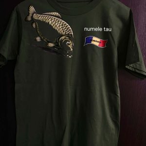 Tricou Pescuit la Crap Personalizat